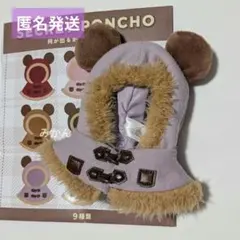 ディズニーストア ユニベアシティ シークレットポンチョ 紫