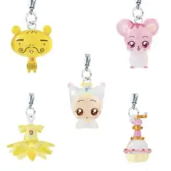 おジャ魔女どれみ めじるしアクセサリー　ハナちゃん　オヤジーデ　５つセット