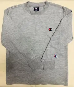 Champion長袖カットソーとスエットパンツの上下セット グレー サイズ140