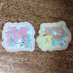 サンリオキャラクターズシールクッキー３ 4枚セット