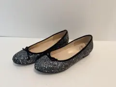 unReef グリッター バレエシューズ ブラック　24.5cmのサムネイル