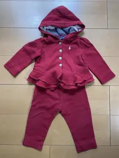 Ralph Lauren パーカー・パンツ セットアップ12M (80)