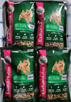 Eukanuba ユーカヌバ 小型犬 11歳以上 スーパーシニア 100g×4袋のサムネイル