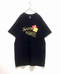 古着 GILDAN ギルダン Tシャツ L 黒 半袖 海外 アメカジ プリント