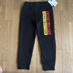 EMERGENCY CONSTRUCTION ロングパンツ ブラック