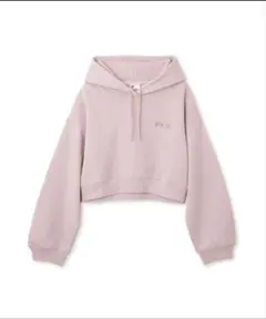 【値下げ】SNIDEL×FILA ピンク クロップドパーカー