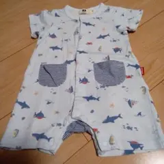 KP Clothing ベビー ロンパース サメ柄 70