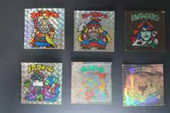 旧ビックリマン 初期ヘッド6枚セット ジャンク品