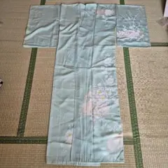 付け下げ　花模様　菊花　桔梗　着物　008k 付け下げ 花模様 菊花 桔梗 着物 008k - メルカリ