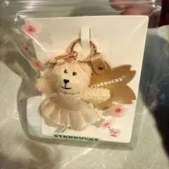 お顔厳選！　桜 SAKURA2026 ベアリスタキーチェーン マスコット スタバ