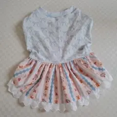 ハンドメイド犬服ワンピース胴回り50~51セール対象