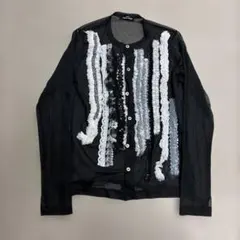 tricot COMME des GARCONS 装飾シアー カーディガンのサムネイル