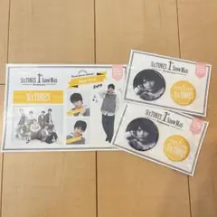 SixTONES 髙地優吾 1st Anniversary 缶バッジ　シール