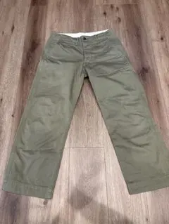 ウエアハウス　チノパン　カーキ