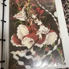 東方project 博麗霊夢　希少　クリアファイル　VA39