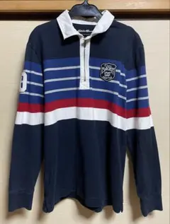 90's Eddie Bauer zip rugby shirt