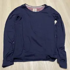 heart market Mサイズ ネイビー 長袖Tシャツ