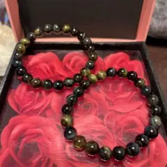 天然石ブレスレット　まとめ売り　ミックスタイガーアイ　ブルータイガーアイ