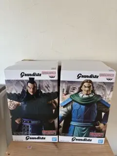 キングダム Grandista 王騎 騰 フィギュア 2種セット新品未開封品