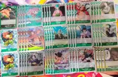 緑ゾロ　フルパラ　構築済みデッキ 構築済みデッキ〕 緑ゾロ | デッキ販売 | ワンピースカード