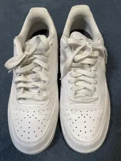NIKE ホワイトレザースニーカー