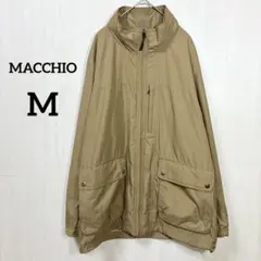 MACCHIO フェイクレザージャケット L ベージュ 古着 2917