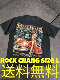 Rock Chang グラフィックTシャツ HOT ROD ピンナップガール Lのサムネイル