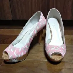 オープントゥパンプス ハイヒール ボディドレッシングデラックスのサムネイル