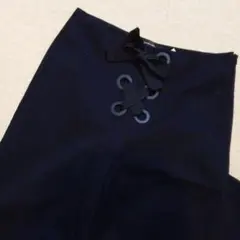 ZARA レースアップパンツ