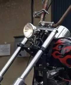 HD-01918 キジマ ウインカーステー M8 ブラック ソフテイル ダイナ