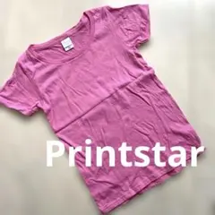 Printstar シンプルTシャツ ピンク WSのサムネイル