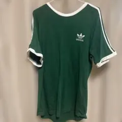 adidas Originals トレフォイル Tシャツ グリーンのサムネイル