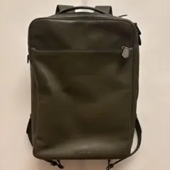 極美品 コーチ グラハム 3way バックパック ビジネス レザー A4可 黒