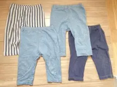 UNIQLOレギンスパンツ 4点セット 100cm