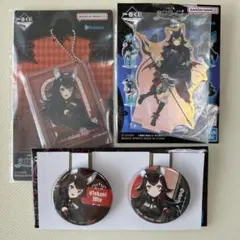 一番くじ　ホロライブ　アクリルスタンド　缶バッジ