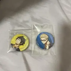 ハイキュー 月島蛍山口忠缶バッジ2個セット