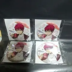 黒子のバスケ キャラポップストア 缶バッジ 赤司征十郎 セット ガラポン