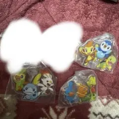 ポケモン 旅立ちの3匹アクリルスイング4セット