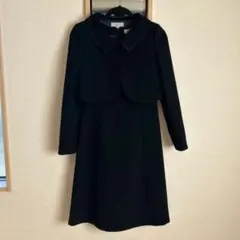 フォーマル 2点セット 7ARサイズ 7号 喪服 半袖 ワンピース・ジャケット