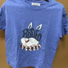 Rodeo Crowns 半袖Tシャツ ブルー ウサギプリントのサムネイル