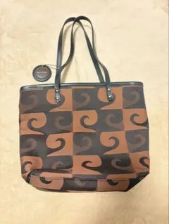 pierre cardin トートバッグ ブラウン 総柄のサムネイル