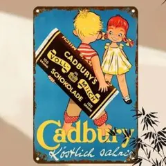 キャドバリー チョコレート Cadbury ブリキ看板 アメリカン雑貨
