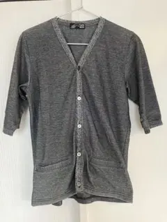 BEAMS グレー カーディガン Mサイズのサムネイル