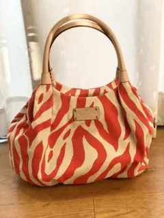 ケイト・スペードニューヨーク　ゼブラバッグ