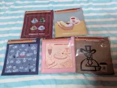 コメダ珈琲店〜ほっこりなひととき〜一番くじ　ジッパーバッグ5種セット