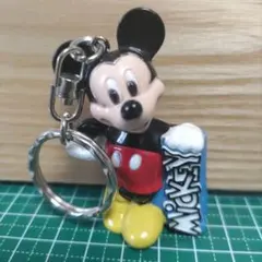 レトロ ディズニーグッズ ミッキーマウス フィギュアキーホルダー