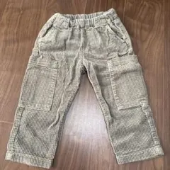 H&M カーキ　コーデュロイ ズボン 100cm 冬用　長ズボン