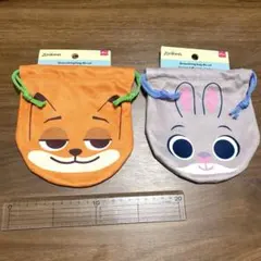 ズートピア 巾着袋 2種セットのサムネイル