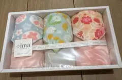 プラスイマ　ハンカチ3枚　オーガニックコットン