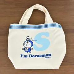 ドラえもん ランチトートバッグ サッカー柄 新品未使用 藤子・F・不二雄